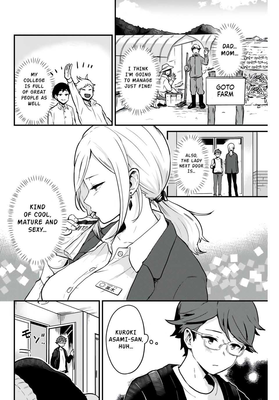 Next door Kuroki-san is dangerous when she drinks Chapter 1 8